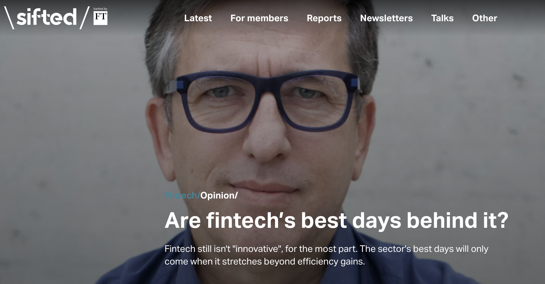 Are fintech’s best days behind it?